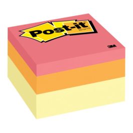 Post-it® Notes Cube 2053-AU 3 in x 3 in, Canary Wave