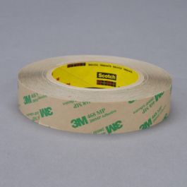 3M™ Adhesive Transfer Tape 468MP, Clear, 9 in x 180 yd, 5 mil, 1 Roll/Case