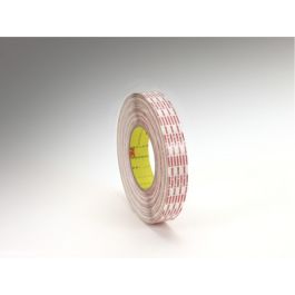 3M™ Double Coated Tape Extended Liner 476XL, Translucent, 2 in x 60 yd, 6 mil, 24 Roll/Case