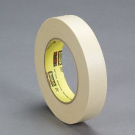3M™ High Performance Masking Tape 232, Tan, 3/4 in x 60 yd, 6.3 mil, 48/Case