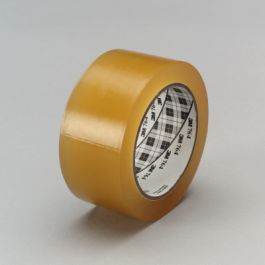3M™ General Purpose Vinyl Tape 764, Transparent, 49 in x 36 yd, 5 mil, 3 Roll/Case, Plastic Core