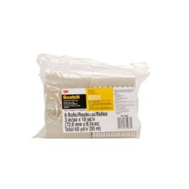 Scotch® Fingerprint Lifting Tape 8004, Clear, 3 in x 10 yd, 126/Case, Conveniently Packaged
