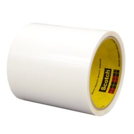 3M™ Double Coated Tape 9828, Clear, 54 in x 250 yd, 4 mil, 1 Roll/Case