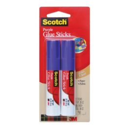 Scotch® Purple Glue Stick 6108-2N, .28 oz, 2-Pack