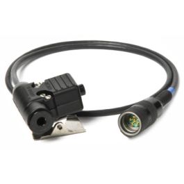 3M™ PELTOR™ Push-To-Talk (PTT) Adapt, with 6 Pin MIL-C-55116 Connect for AN/PRC-148 and AN/PRC-152 Nexus Radios, FL-U/94A 1 EA/Case