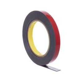 3M™ Automotive Acrylic Plus Premium Attachment Tape 06388, Black, 1.12 mm, 1/2 in x 20 yd, 12 Roll/Case