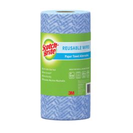 Scotch-Brite® Multi-Purpose Wipes, 9053-40-6, 7.8 in x 15.7 in (20 cm x 40 cm) 40 Sheets, total 34.4 SQ FT, 6/1