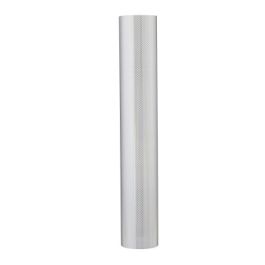 3M™ Advanced Flexible Engineer Grade Pre-Striped Barricade Sheeting 7334L Orange/White, 4 in stripe/left, 48 in x 50 yd