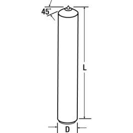 3M™Diamond Dressing Tools, Rolls, Discs SINGLE PT,3/4ct,7/16X2,TR7S7 Stand Grade DIA TL - MMMTool28785