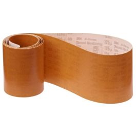 3M™ Diamond Microfinishing Film Belt 675L, 74 Mic 6MIL, Teal, 3/8 in x 120 in