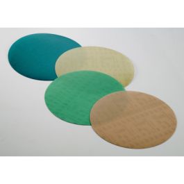 3M™ Diamond Microfinishing Film PSA Disc 675L, 30 Mic 5MIL, Green, 5 in x NH, Die 500X