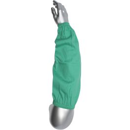 100% FR Cotton Sleeve with Elastic Ends -18", Green, 18 7041/18