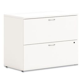 Mod Lateral File, 2 Legal/Letter-Size File Drawers, Simply White, 36" x 20" x 29"