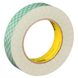 3M™ Double Coated Paper Tape 410M, Natural, 1 in x 36 yd, 5 mil, 36 rolls per case