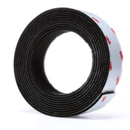 3M™ Hook/Loop Fastener TB3526N/TB3527N, Black, 1 in x 10 ft, (1 mated Strip/Bag) 8 Bag/Case
