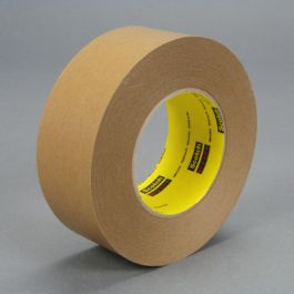 "3M™ Repulpable Strong Single Coated Tape R3187, Kraft, 48 mm x 55 m, 7.5 mil, 24 Roll/Case"