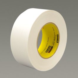 "3M™ Repulpable Strong Single Coated Tape R3187, White, 72 mm x 55 m, 7.5 mil, 12 Roll/Case"