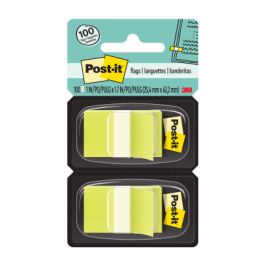 Post-it® Flags 680-BG2, 1 in. x 1.7 in. (2.54 cm x 4.31 cm) Bright Green, 2-pk