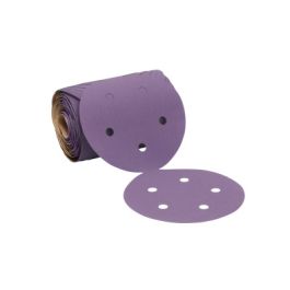 3M™ Cubitron™ II Stikit™ Paper Disc Roll 732U, 5 in x NH 5 Holes 120+ C-weight, D/F, Die 500FH, 100 Discs/Roll, 4 Rolls/Case