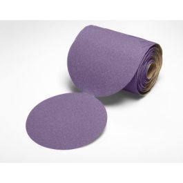 3M™ Cubitron™ II Stikit™ Paper Disc Roll 732U, 80+ C-weight, 6 in x NH, Die 600Z, 100 Discs/Roll, 4 Rolls/Case