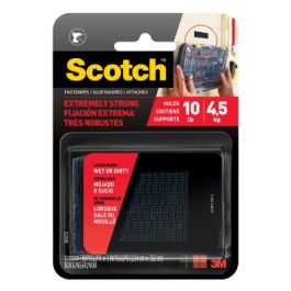 Scotch™ Extreme Fasteners RF6731, 1 in x 3 in (25,4 mm x 76,2 mm), 2 Sets of Strips, Black