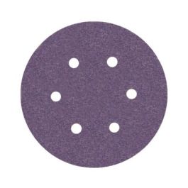 3M™ Cubitron™ II Stikit™ Paper D/F Disc 732U, 6 in x NH 6 Holes, 150+ C-weight, Linered w/Tab, 50/Carton, 250 ea/Case