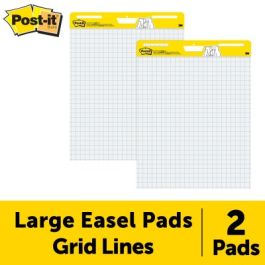 Post-it® Meeting Chart 560, White, Lined, 63,5x76,2cm, 30 Shts/PAC, 2 PAC/CV, 100% PEFC, SGSCH-PEFC-COC-110078