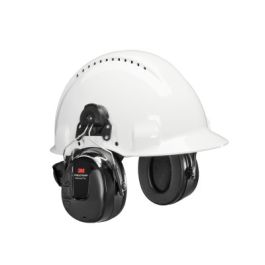 3M™ PELTOR™ WorkTunes™ Pro AM/FM Radio Headset, Black, Hard Hat Attached