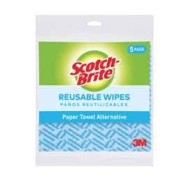 Scotch-Brite® Reusable Wipes 9053, 5/Pack, 12 Pack/Case