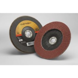 3M™ Cubitron™ II Flap Disc 969F, 80+, T27, 7 in x 7/8 in, 5 ea/Case