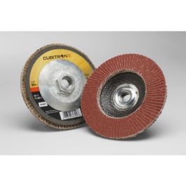 3M™ Cubitron™ II Flap Disc 969F, 60+, T29, 4 in x 5/8 in, 10 ea/Case