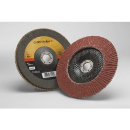 3M™ Cubitron™ II Flap Disc 969F, 80+, T29, 7 in x 7/8 in, 5 ea/Case