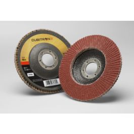 3M™ Cubitron™ II Flap Disc 969F, 60+, T29, 4-1/2 in x 7/8 in, 10 ea/Case