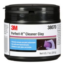 3M™ Perfect-It™ Cleaner Clay, 38070, 200 g, 1 bar per bottle, 6 bottles per case