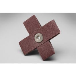 3M™ Cross Pad 341D, 1-1/2 x 1-1/2 x 1/2 in, P320 X-weight, 50/Bag, 100 ea/Case