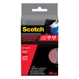 Scotch™ Extreme Fasteners RF6740, 1 in x 4 ft (25.4 mm x 1.21 m), Clear, 2 Rolls