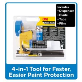 3M™ Hand-Masker™ Pre-assembled Masking Film & Tape Kit M3000-PAK-SC