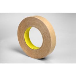 3M™ Double Coated Tape 9576, Clear, 1 1/2 in x 60 yd, 4 mil, 24 Roll/Case