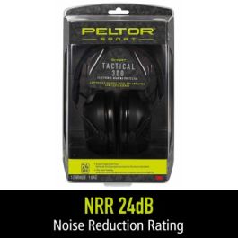 Peltor™ Sport Tactical 300 Electronic Hearing Protector, TAC300-OTH, 1 Hearing Protector, 4/Case