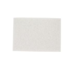 3M™ White Super Polish Pad 4100, 12 in x 18 in, 20/Case