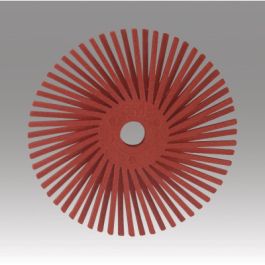 Scotch-Brite™ Radial Bristle Disc, 1 in x 1/8 in 220, 2000 ea/Case