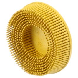 Scotch-Brite™ Roloc™ Bristle Disc 07527, 3 in x 5/8 Tapered MED, 4 Cartons/Case