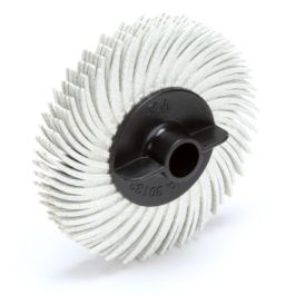Scotch-Brite™ Radial Bristle Disc, RB-ZB, 120, 2 in x 3/8 in, Thin Bristle, 40/Carton, 80 ea/Case