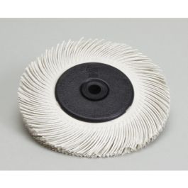 Scotch-Brite™ Radial Bristle Brush, BB-ZB, 120, Type C, 7-5/8 in x 1 in x 1-1/4 in, w/Flange, 2 ea/Case