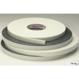 3M™ Venture Tape™ Double Sided Polyethylene Foam Glazing Tape VG716, Black, 1/2 in x 150 ft, 62 mil, 40 Roll/Case