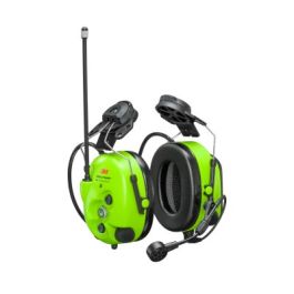 3M™ PELTOR™ WS™ LiteCom Pro III Headset MT73H7P3E4D10NA GB, Bright Yellow, Hard Hat Attached, 5 ea/Case