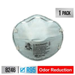 3M™ Household Cleanser Odor Respirator, 8246H1-C, 1 each/pack, 12 packs/case