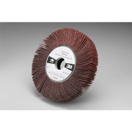 3M™ Flap Wheel 741A, 60 X-weight, 8 in x 1-1/2 in x 1 in, 3 ea/Case