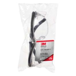 3M™ Readers Safety Glasses, 91193H1-C, +2.5, Blk Frm, Clr Lens