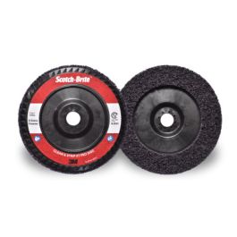 Scotch-Brite™ Clean and Strip XT Pro Disc, XO-DC, SiC Extra Coarse, Purple, 7 in x 7/8 in, Type 27, 5 ea/Case